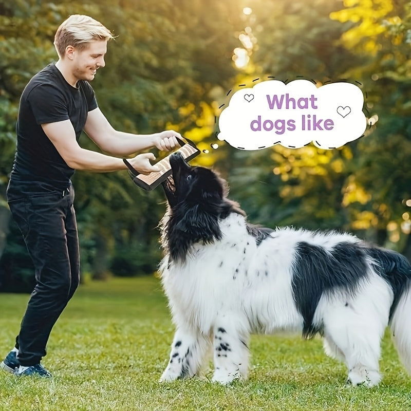 训犬粗麻咬棒刁咬衔取磨牙狗咬棒磨牙、玩耍、清洁牙齿 和宠物一起玩耍互动 适合各种狗狗玩耍