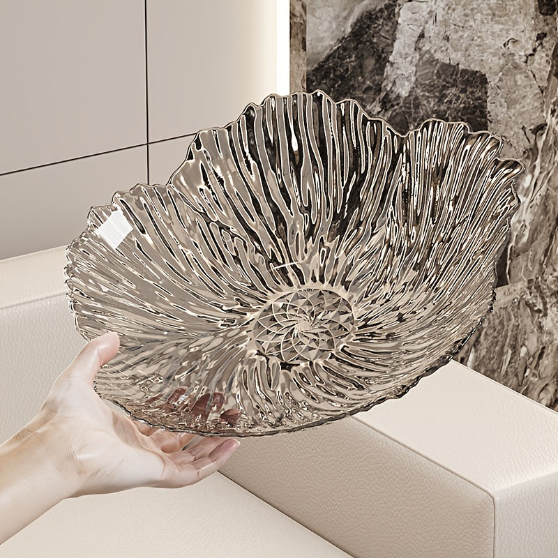 Petal Fruit Bowl & Vegetable Salad Plate, Nordic Style Creative Salad Platter for Home, Perfect for Kitchen, Restaurant, Party Events
