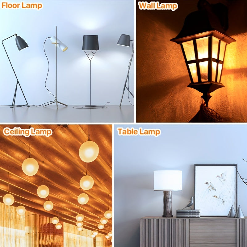 6-pack LED bulb A19 E26 9W 900lm 3000K 5000K 6500K