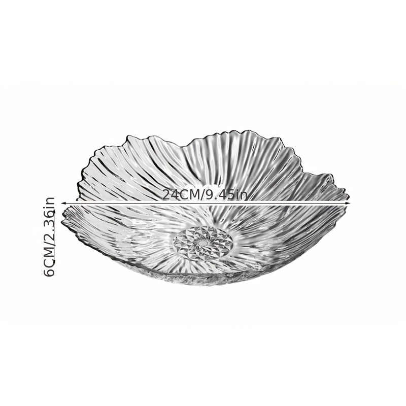 Petal Fruit Bowl & Vegetable Salad Plate, Nordic Style Creative Salad Platter for Home, Perfect for Kitchen, Restaurant, Party Events