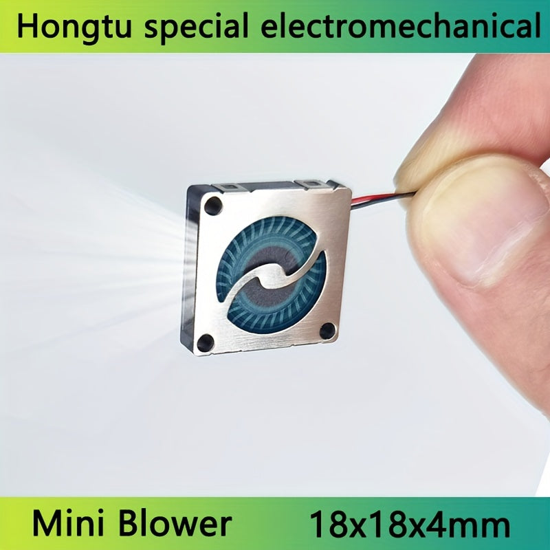 Mini Ultra-thin Blower Cooling Fan, 5V DC, Suitable for Small Precision Instruments, Laptop & Drone Heat Dissipation