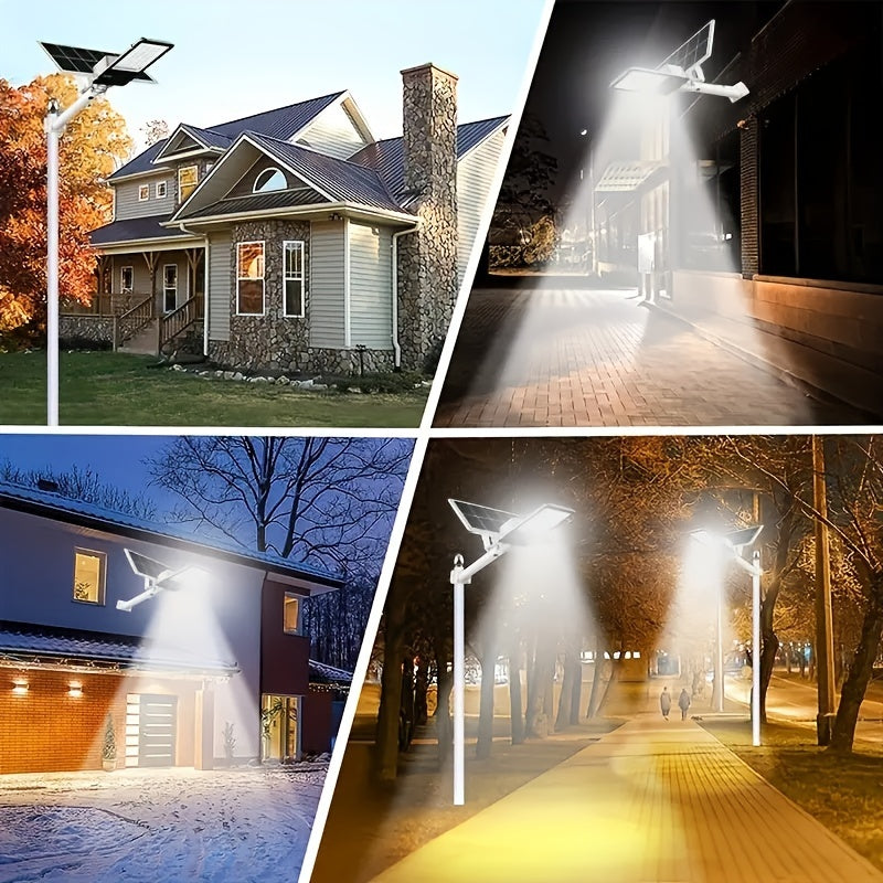 Solar Light, Porch and Courtyard Light, Garden Lighting Light, Solar Street Light, Outdoor Waterproof, High-End Outdoor LED Road Light, Wall Mount, Exterior Wall Light, Can Be Mounted on Lamp Post, Doorway, Walkway, Photovoltaic Lighting Light