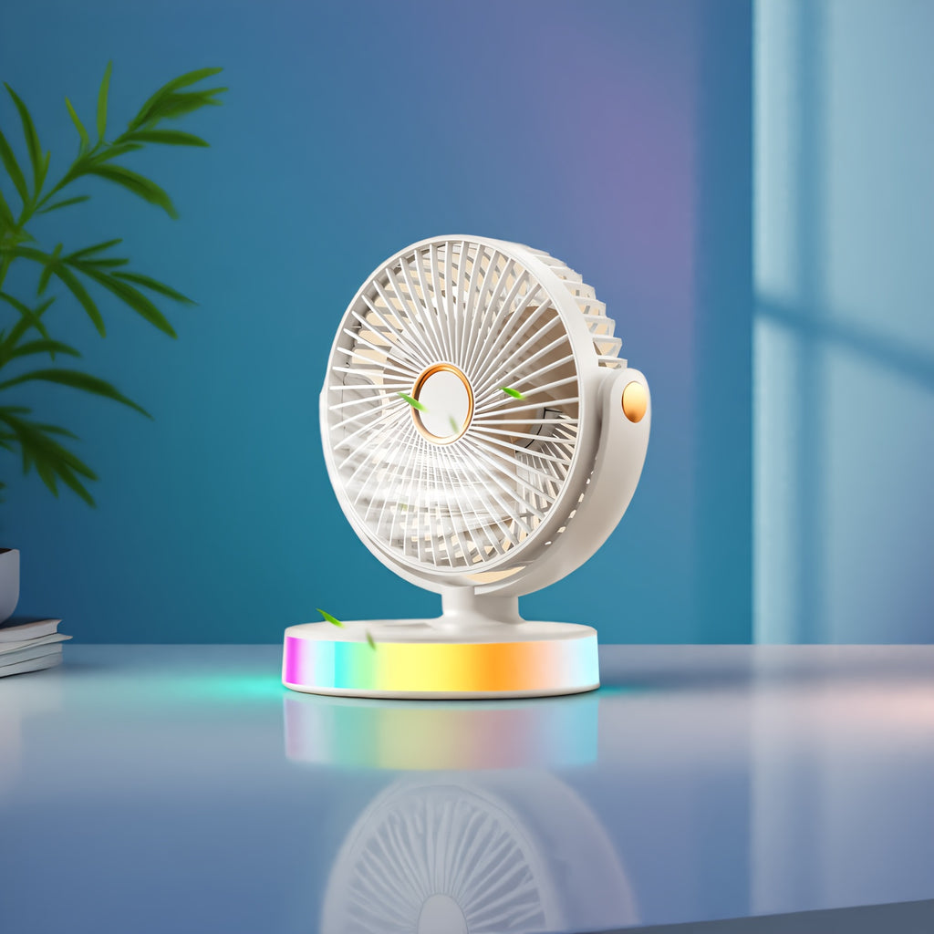 2025 New USB Portable Desktop Fan, Ideal for Office Home Dorm, Summer Cooling Essential