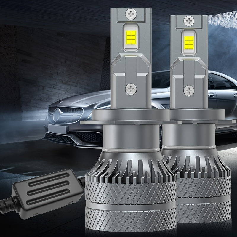 2Pcs H4 H7 LED Bulbs Canbus H1 LED H11 H8 H3 HB3 9005 HB4 9006 9007 HB5 9008 H13 9012 High Power 800W Car Headlights 6500K White 12V 24V