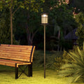 Solar Lamp Post Light, 72-Inch LED Outdoor Street Light, IP44 Waterproof for Patio, Garden, Backyard, Walkway, Cool White