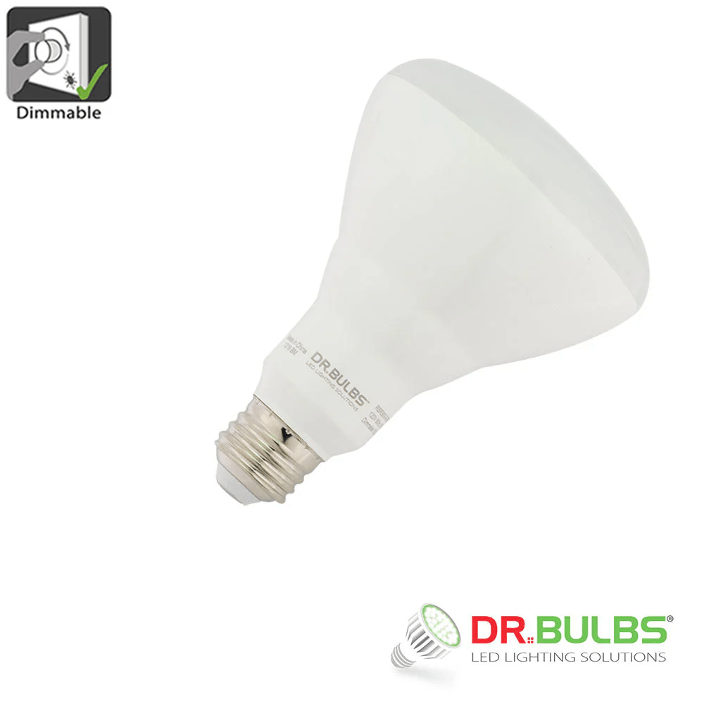 6-pack BR30 9W (65W equivalent) 3000K soft white dimmable LED bulb
