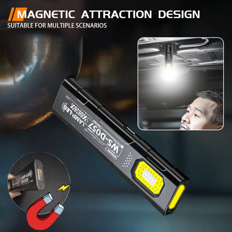 -Pack Handheld LED Flashlights, Portable Mini 5-Mode Torch, USB Rechargeable, Bright Outdoor Lantern with Pen Clip, Red & Blue Strobe Light, Slim & Lightweight Work Light, Ideal for Hiking, Fishing