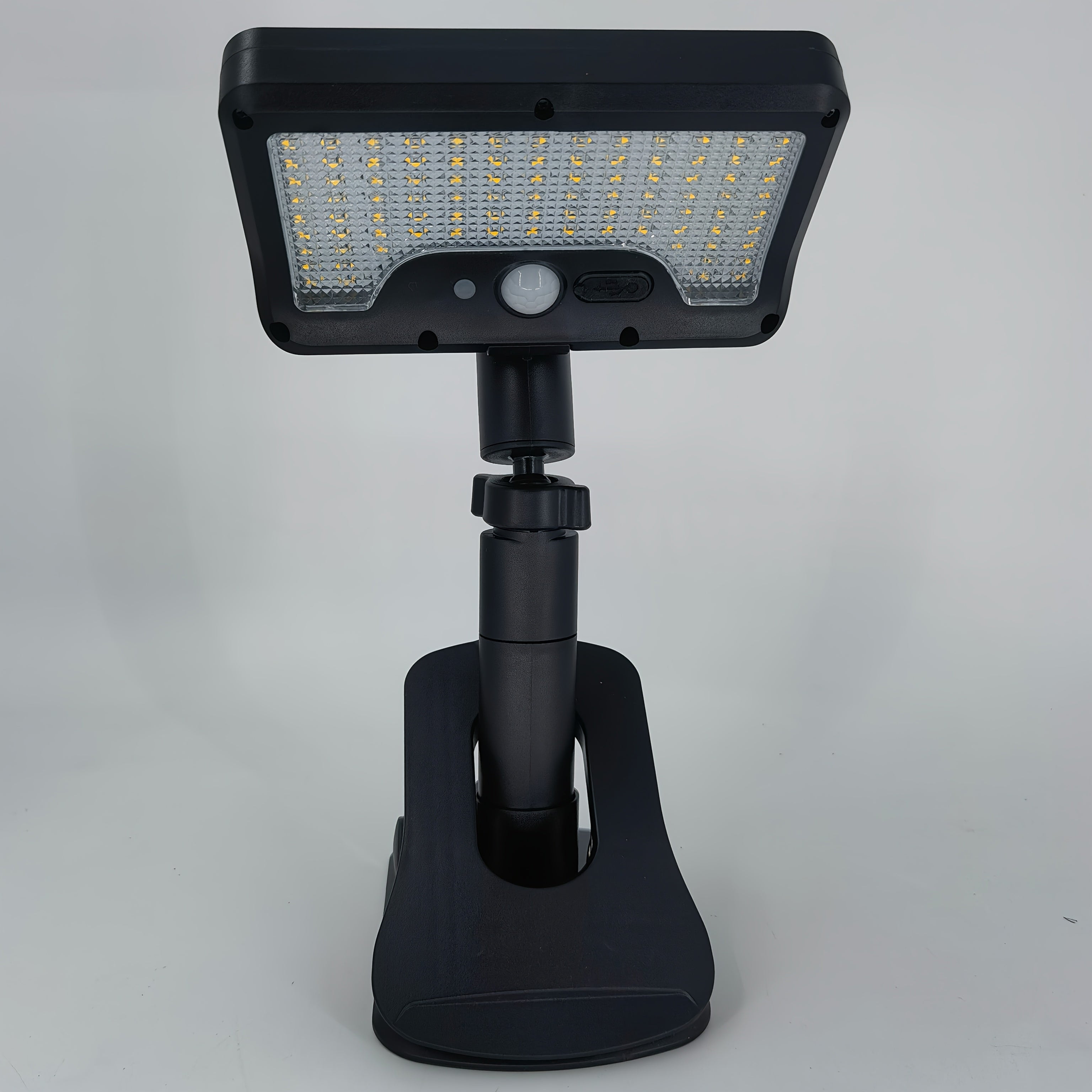 1PC/2PCS 92LED Outdoor Street Light, Solar Clip-On Standing Light, Garden Lighting Light, Courtyard Street Light, Solar Charging/USB Charging, 1500mAh Lithium Battery, High Brightness, Easy to Use, Easy to Place, Unique Solar Light