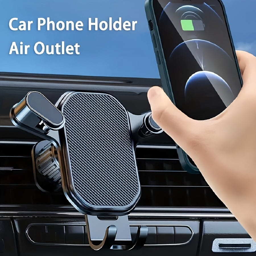 Car Air Vent Phone Holder – Universal Design, Easy Access, Hands-Free Navigation for Safe Driving