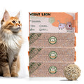 嘈杂狮子绿茶猫砂 - 超级防臭、可冲洗、超吸水、快速干燥、强力聚集、天然成分、无尘猫砂