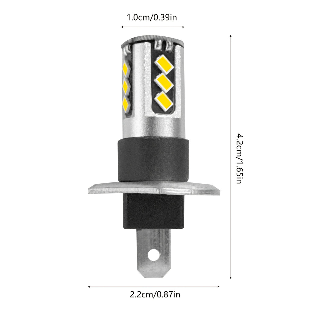 2Pcs 400% Super Bright LED Headlight and Fog Light Bulbs H4 H7 H11 H1-O78, 6000LM Super Bright 4500K White 100W, Enhanced Visibility, Safe Driving, Easy Installation, Suitable for Various Vehicles, Plug-and-Play Headlights