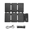 60W Portable Fast-Charging Solar Panel with USB - Compact and Easy to Carry, Suitable for Outdoor Camping and Hiking, Compatible with Phones, Laptops, Power Banks, Cars, and Boats