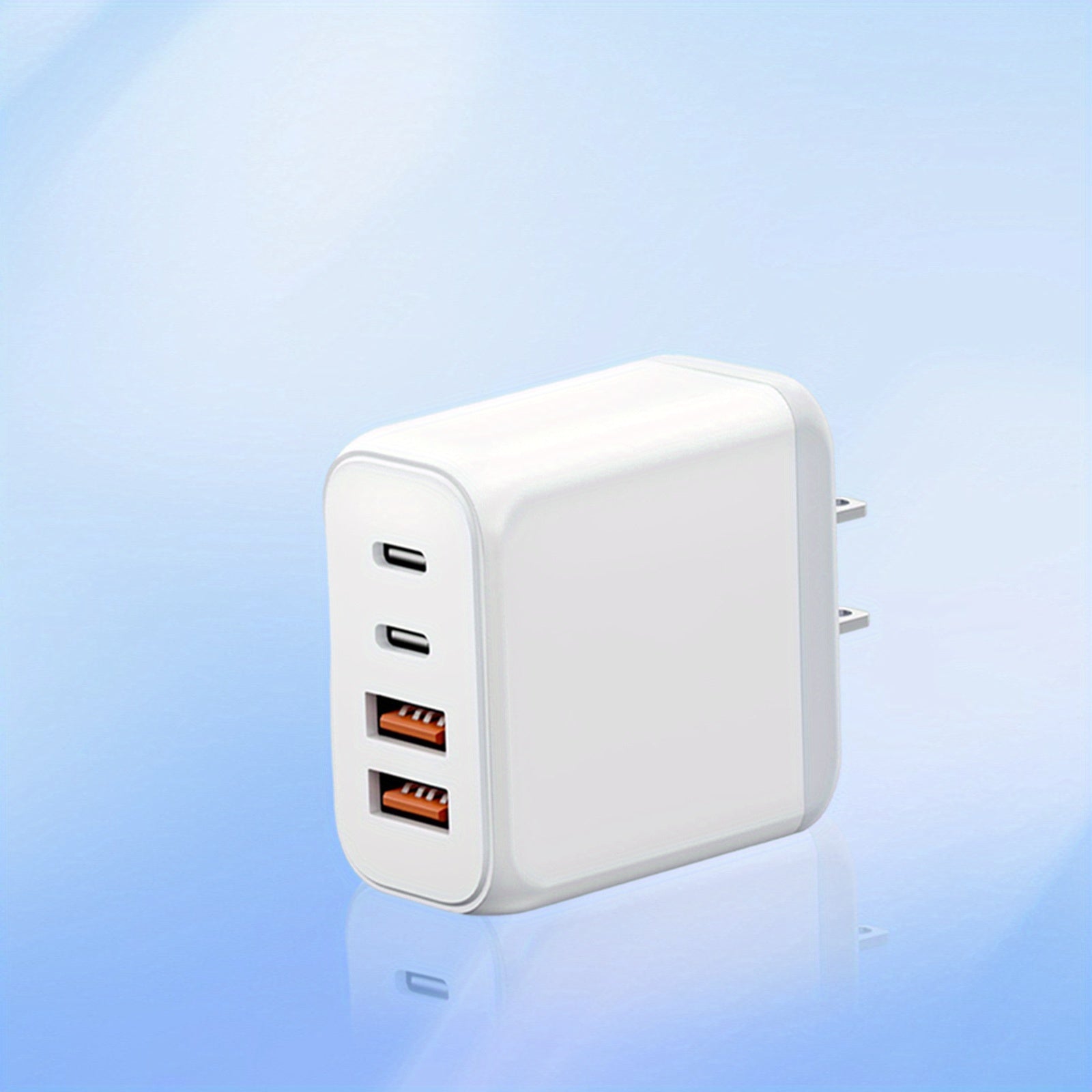 USB C Charger Block 4-Port Wall charger Type C charger Fast Charging Blocks Cube.Multiple Ports PD Power Adapter Wall Plug for lPhone 16 15 14 Pro Max