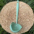 1PC 2-in-1 Slotted Soup Ladle, Long Handle Plastic Hot Pot Spoon, Kitchen Utensil