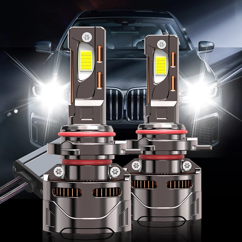 2pcs250W High-powe White Headlamp 9005/HB3-D010 4/H7/H1/H4/9003/HB2/H11/H18/H16, 60000LM 7500K 9570 CSP CHIP 950% BRIGHTNESS 12v
