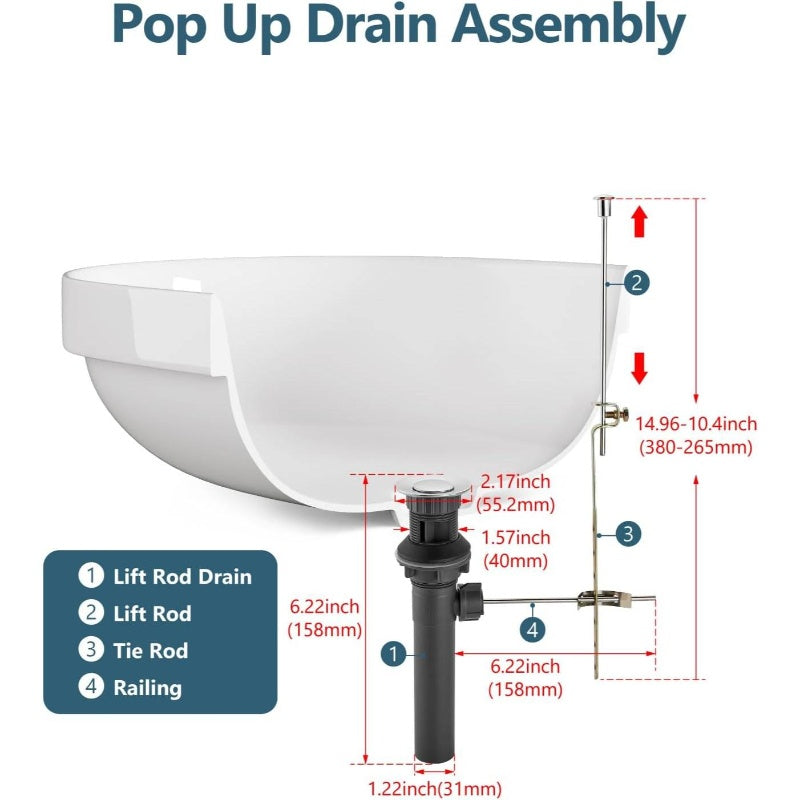 Bathroom Faucet 4" Centerset - Single Handle Lavatory Faucet with Supply Lines & Pop-Up Drain Assembly, Polished Chrome, Plumbing Supplies, Bathroom Accessories, Modern Bathroom, High-Quality Valve, Commercial Bathroom, Modern Homeowner