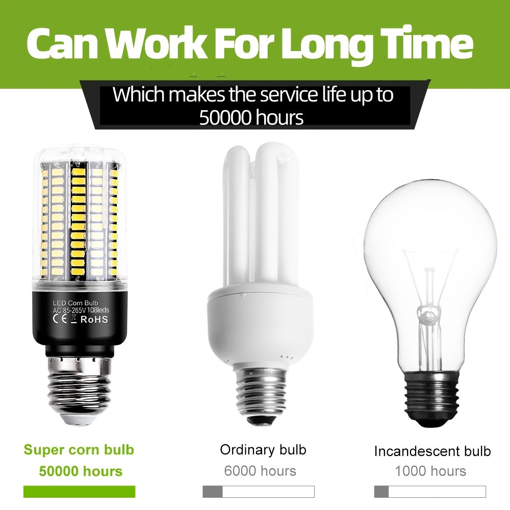 LED bulb E26/E27 corn light E14 indoor spotlight B22 ceiling light AC85-265V candle light 220V recessed downlight 110V flicker-free eye-protection pendant light for living room kitchen bedroom bathroom office