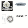 USB LED 灯、白色 LED 灯条、电视背光 LED 灯、线上开关 LED 灯条、室内卧室家居装饰客厅、万圣节、办公桌配件、旅行、露营、派对、圣诞节生日礼物的完美选择