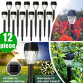 A Set of Twelve Diamond-Shaped Solar Lights, Suitable for Outdoor Use, Suitable for Various Environments and Conditions, with High Efficiency and Design