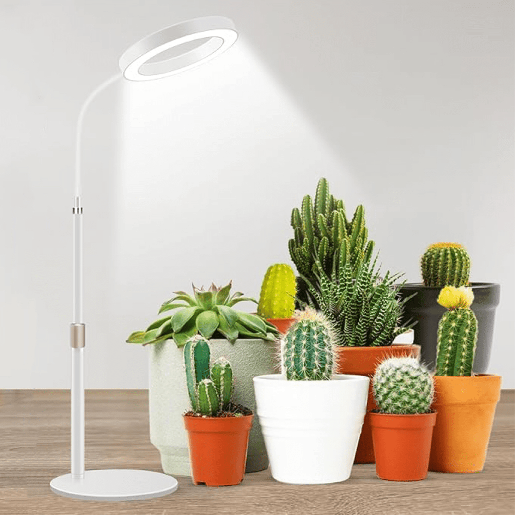 Smart Full Spectrum LED Grow Light for Indoor Plants, Specially Designed for Indoor Potted Plants. 3/6/9H Timer, Ideal for Balcony & Houseplants