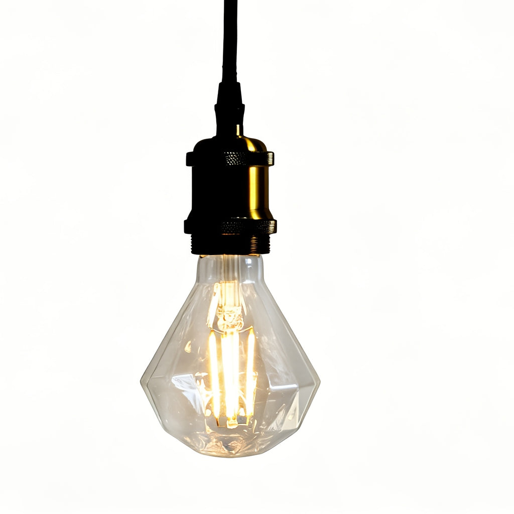 Diamond lighting bulb 120V 4W 2700K Edison bulb vintage LED bulb 4W non-dimmable special decorative bulb