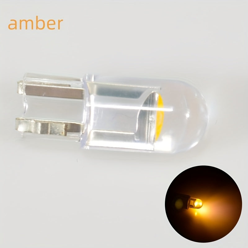20-Pack T10 LED COB Car Mini LED Bulbs, Car Small Light, Super Bright Imported Chips, High Brightness Neon Light, Universal for Car and Motorcycle