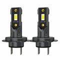 H7 LED Car Headlight Bulb 300W 60000LM Mini H7 Wireless Car Light +800% Brightness Spotlight Car Headlight 12V, No Battery Included