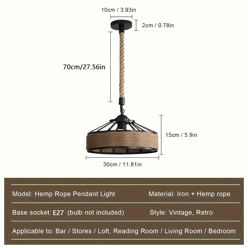 1 piece traditional iron wire woven vintage industrial style Mongolian yurt pendant light, {bulb not included} semi-flush mount installation, Japanese retro ceiling light, warm romantic elegant chandelier, suitable for bedroom, living room