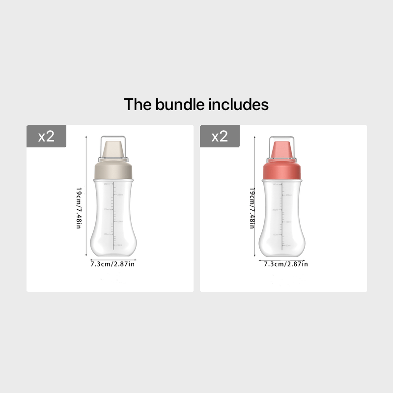 Squeeze Sauce Bottle, Suitable for Salad, Ketchup, Honey and Jam, Food Grade Material, Household Kitchen Squeeze Condiment Bottle, Oyster Sauce Squeeze Bottle