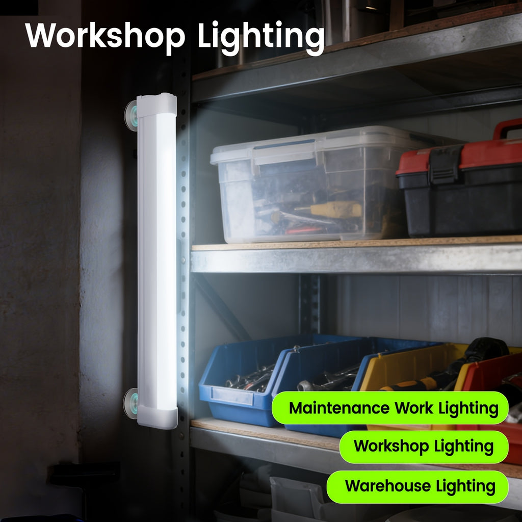 Rechargeable portable lighting lamp, long battery life, with hook, hands-free, suitable for car repair, garage lighting, camping, emergency power outage lighting, night fishing, night climbing and many other dark scenarios