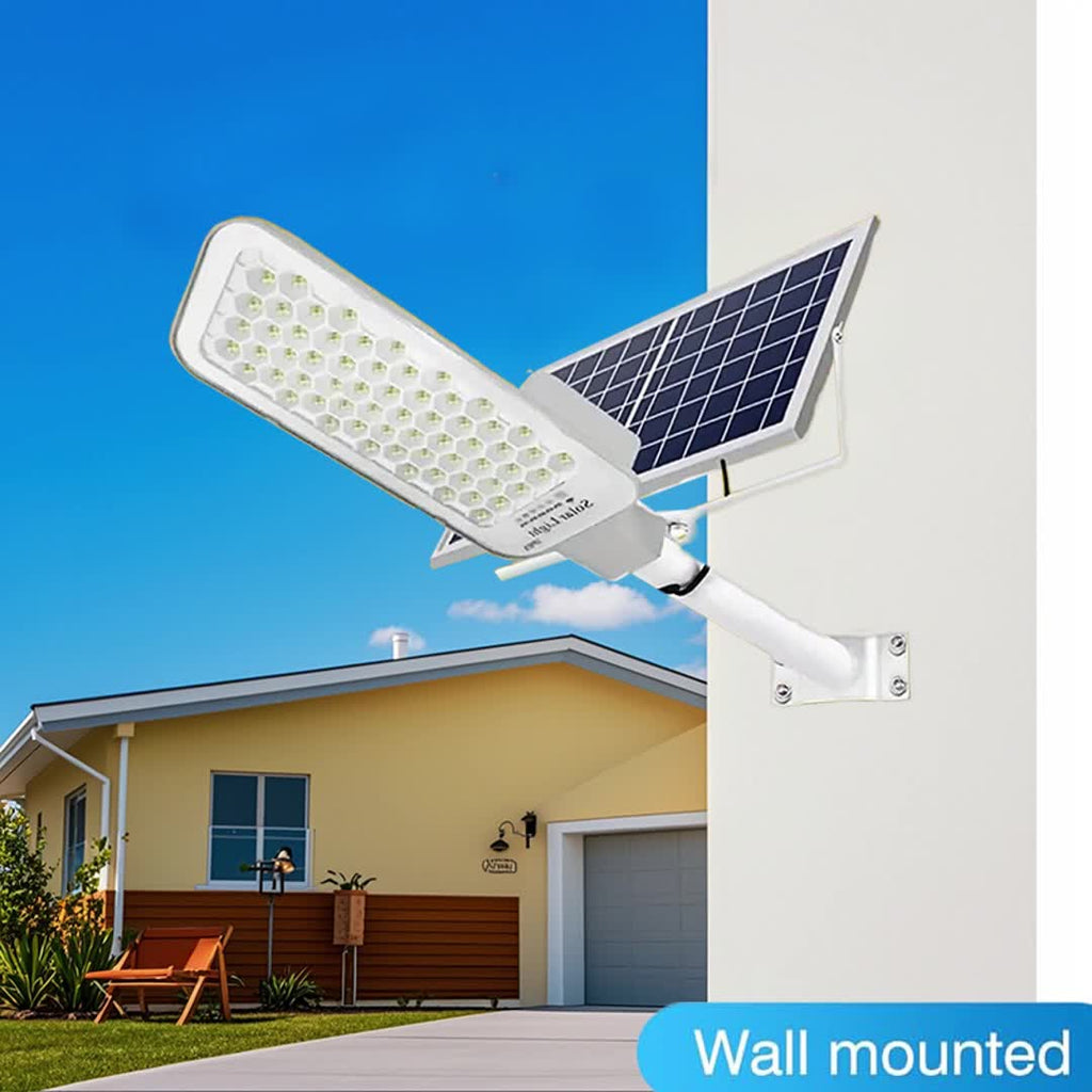 Solar Street Light, Solar LED Wall Light, Solar Courtyard Light, Outdoor Lighting, 6000mAh Lithium Battery, Smart Light Control, with Remote Control, Solar Charging