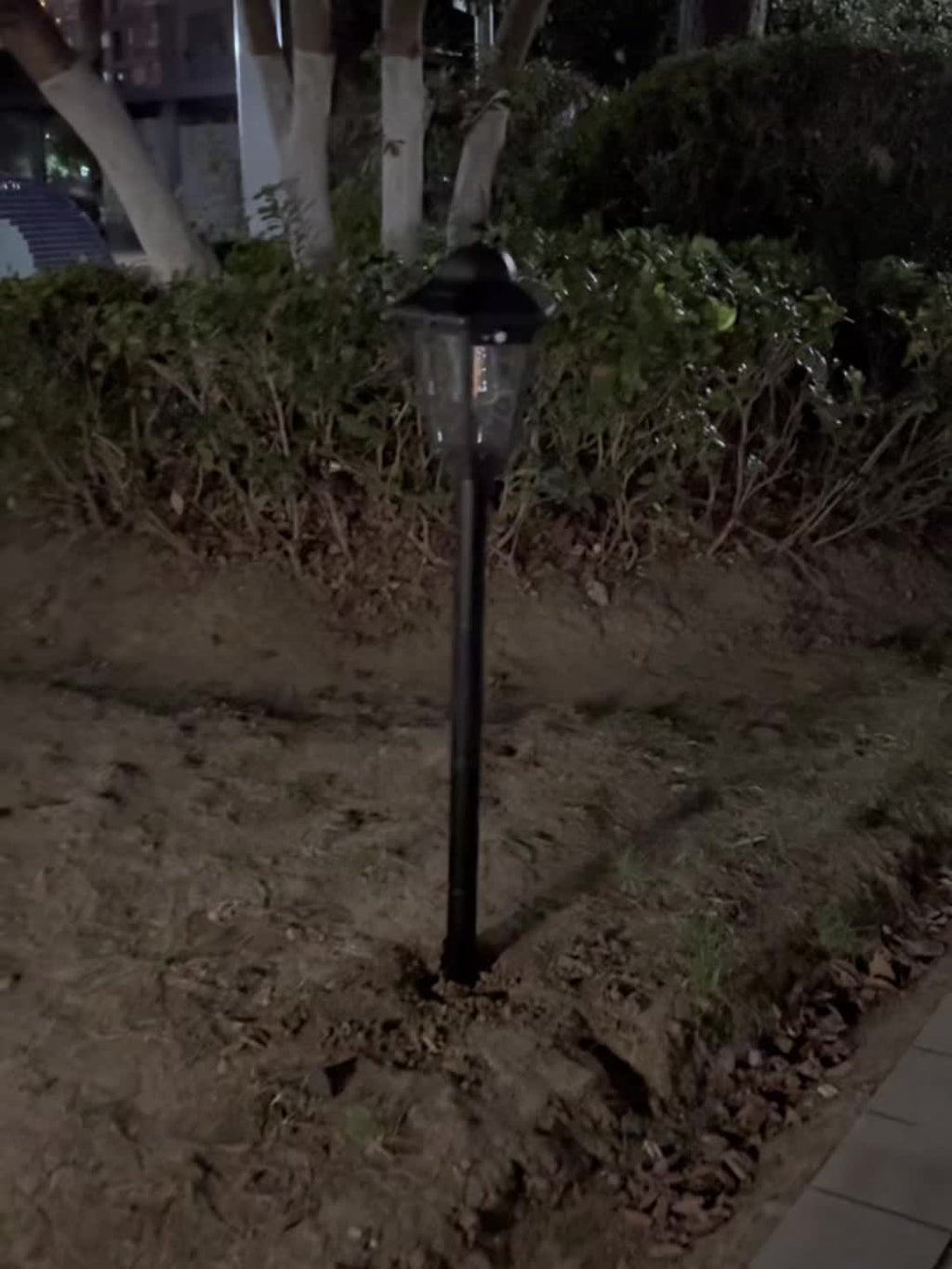 2 Pack Large Solar Street Light with Motion Sensor and Smart Control | European Lantern Style Black LED Outdoor Light, 3.94ft Tall, IP65 Waterproof, Durable Plastic, Lithium Battery, Perfect for Courtyard, Garage, Door, Garden, Square, Street