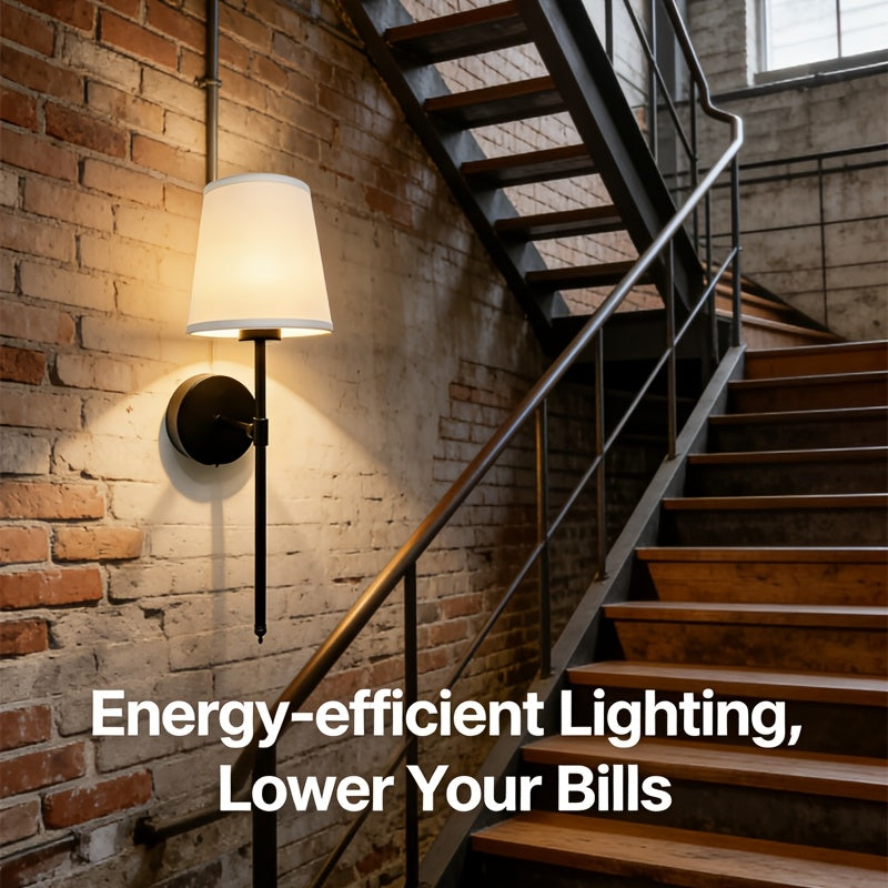 Battery Operated Wall Light, Black Rechargeable Wall Light with Dimmable Removable Bulb and Remote Control, Wireless Wall Light Suitable for Bedroom, Living Room, Hallway Home Decor, Suitable for Bedroom, Living Room, Home