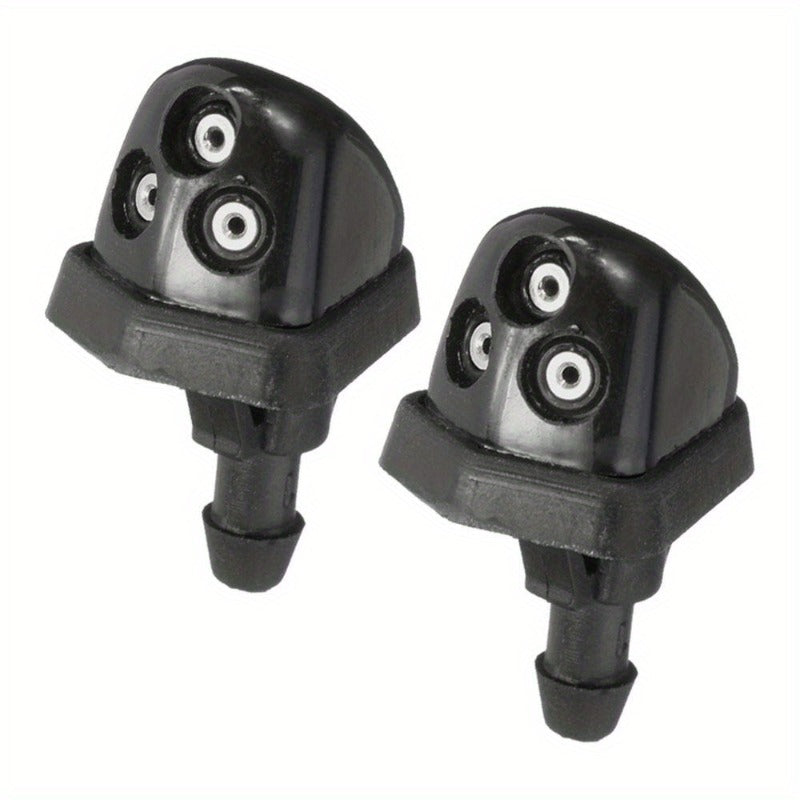 2-Pack Windshield Washer Nozzle for Suzuki Swift SX4 & Vitara - Heavy Duty Durable Car Wiper Washer Nozzle, Vehicle Maintenance Accessory, Directly Fits Washing System (Includes 4 Nozzles/Heads)