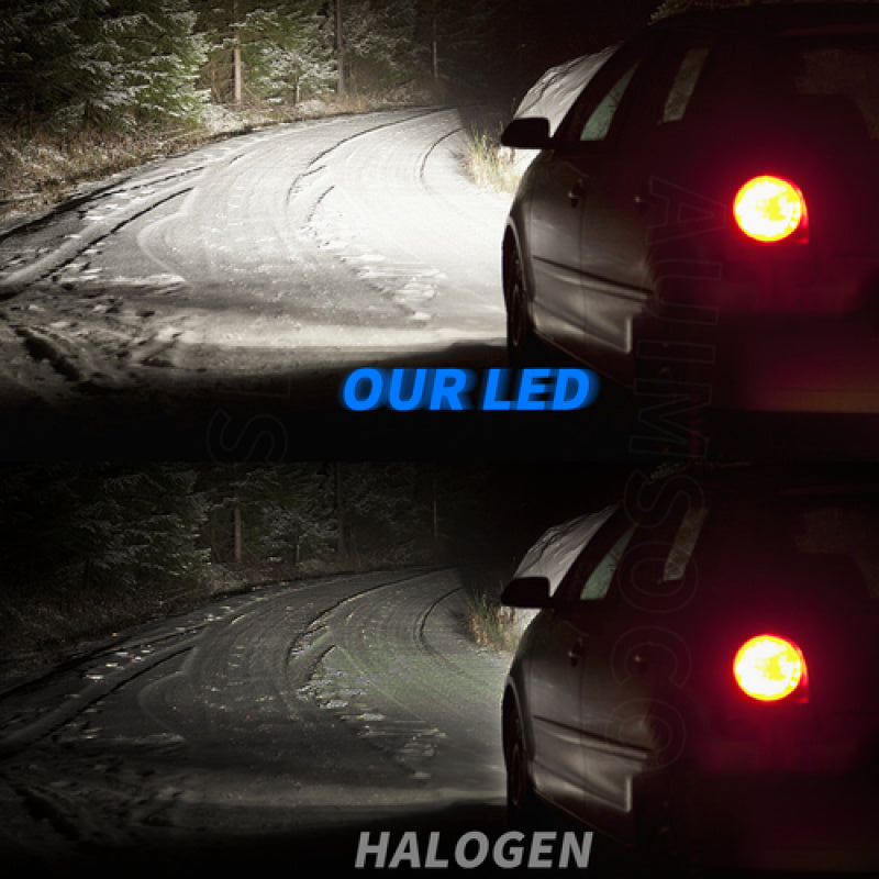 4-Pack H7 H7 LED Headlight Bulb Combo Set, High/Low Beam, 6000K High Brightness White Light, No Battery Included