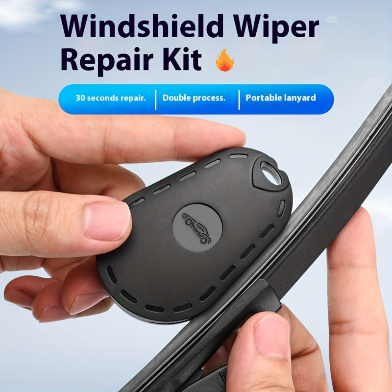 1pc Wiper Blade Repair Tool – Windshield Wiper Rubber Refurbisher, Universal Frameless Wiper Restorer Kit, Car & Truck Wiper Maintenance Tool, Extends Wiper Life, Improves Rainy Day Visibility, Compact Ergonomic Design