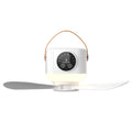 USB Small Ceiling Fan for Dorm, Bed & Mosquito Net, Silent High-Wind with Night Light, Portable Outdoor Camping Fan, Multifunctional LED Ceiling Fan with Light