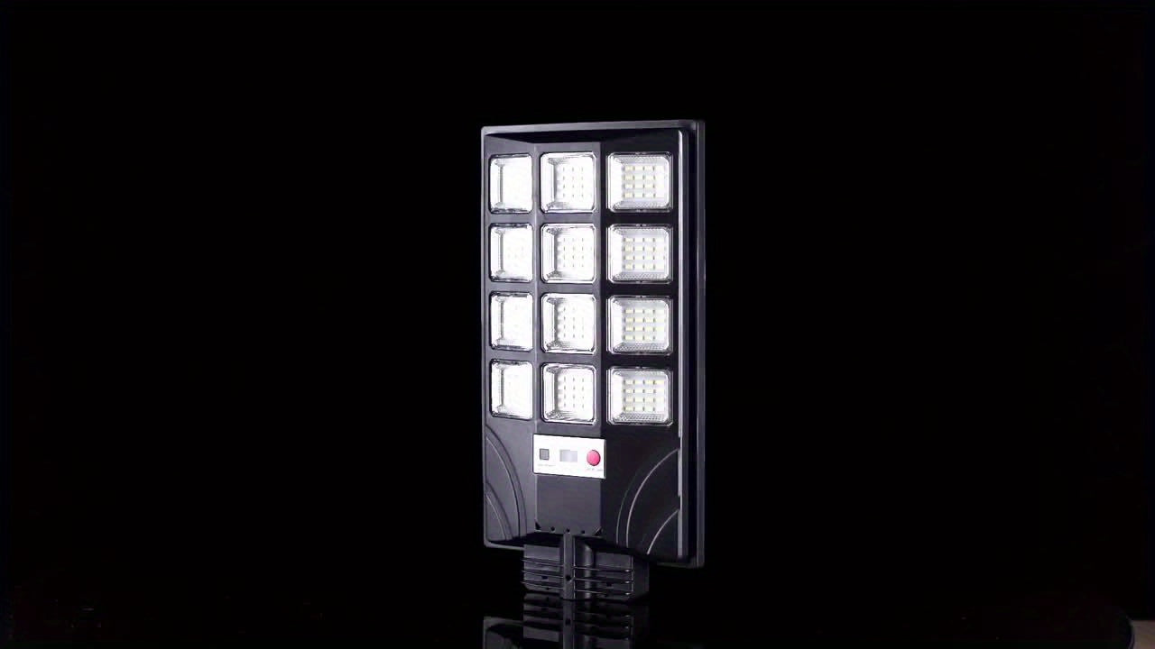Outdoor Courtyard Solar Wall Light Street Light Waterproof, Solar Street Light Remote Control, Solar Flood Light Motion Sensor Courtyard Lighting, Deck Light, Garden Light Solar Parking Lot Light