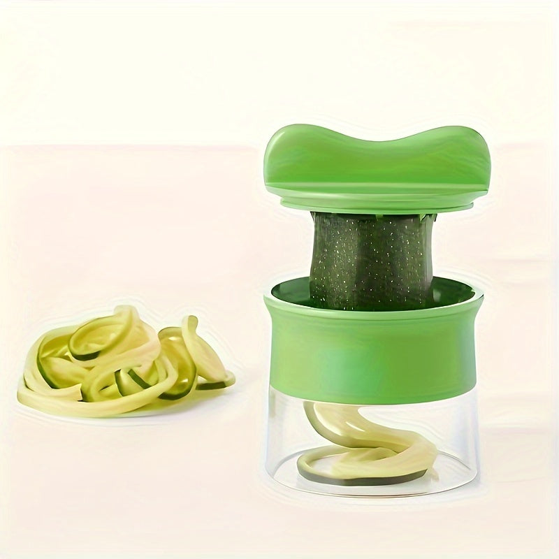 1PC Spiral Creative Multifunctional Kitchen Shredder, Rotary Carrot Cucumber Peeler Slicer Vegetable Cutter