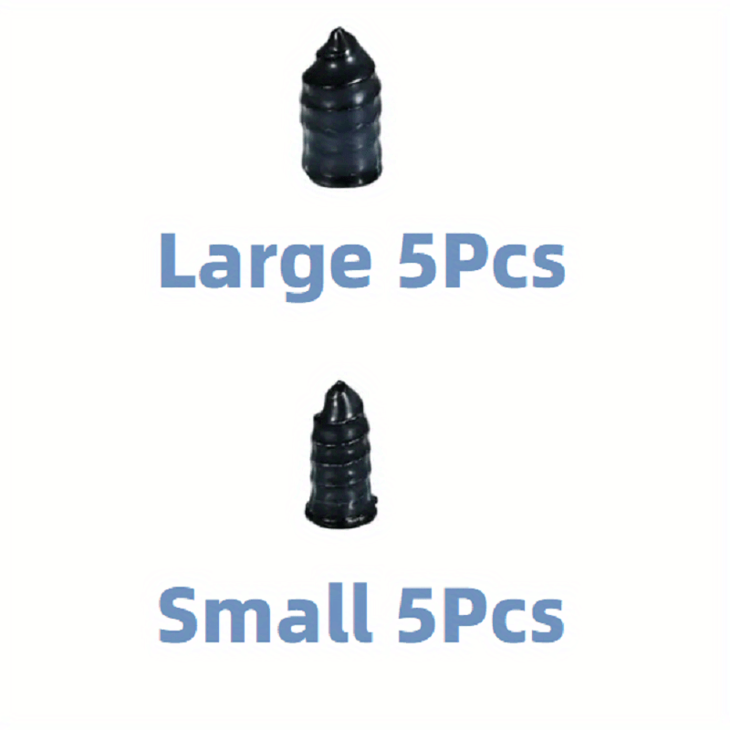Tire Repair Rubber Nails, Rubber Screws for Patching Motorcycle and Bicycle Tires