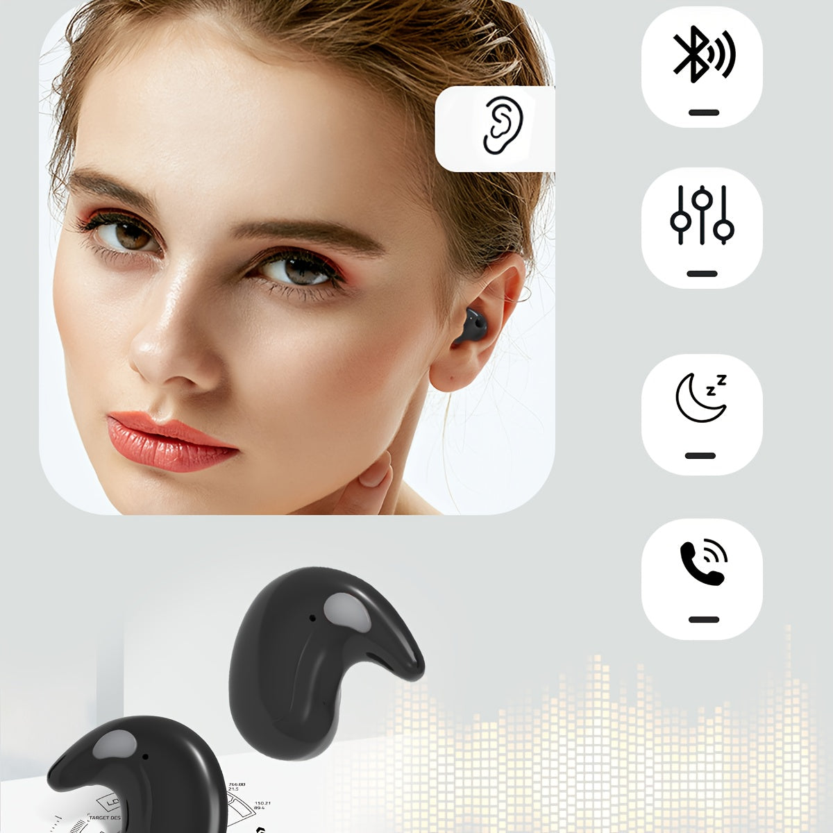 2-In-1 Magnetic Portable Charger And Earbuds: A 5000Mah Wireless Power Bank with Built-In True Wireless Stereo Earphones, Mag-Safe Battery Pack for Iphone 17, 16, 15/14/13/12, Compatible with Galaxy S6-S24 And Android Devices