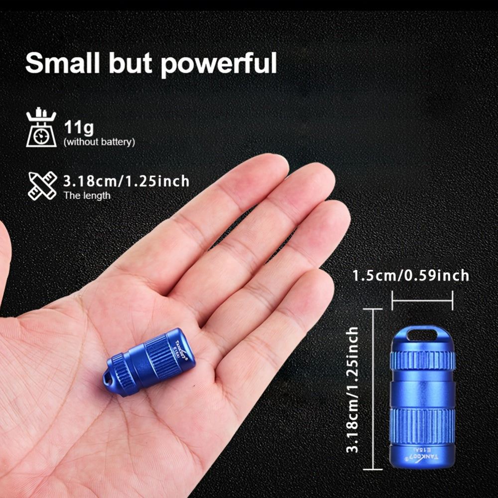 Outdoor Mini Ultra-Slim Keychain Flashlight, Multi-Color Portable Long Endurance Emergency Torch, Compact Lighting Device, Exquisite Small Perfect Gift