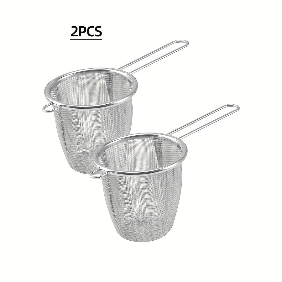 Stainless Steel Tea Infuser Single Ear Hanging Tea Strainer Filter Home Tea Ceremony Accessories