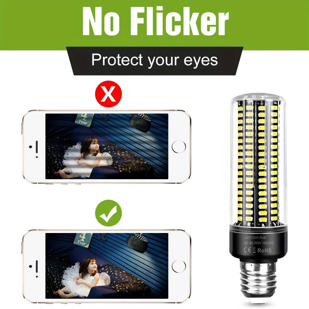 LED bulb E26/E27 corn light E14 indoor spotlight B22 ceiling light AC85-265V candle light 220V recessed downlight 110V flicker-free eye-protection pendant light for living room kitchen bedroom bathroom office