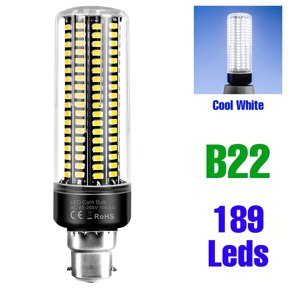 LED bulb E26/E27 corn light E14 indoor spotlight B22 ceiling light AC85-265V candle light 220V recessed downlight 110V flicker-free eye-protection pendant light for living room kitchen bedroom bathroom office