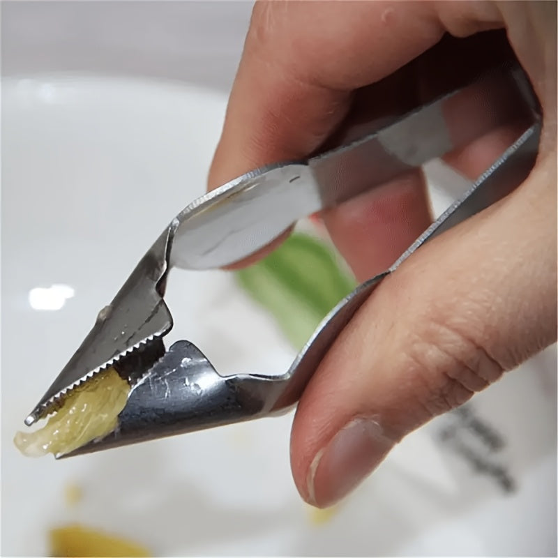 Stainless Steel Pineapple Corer – Multifunctional Fruit & Strawberry Corer, Kitchen Tool for Easy Peeling & Slicing, Pineapple Corer & Slicer