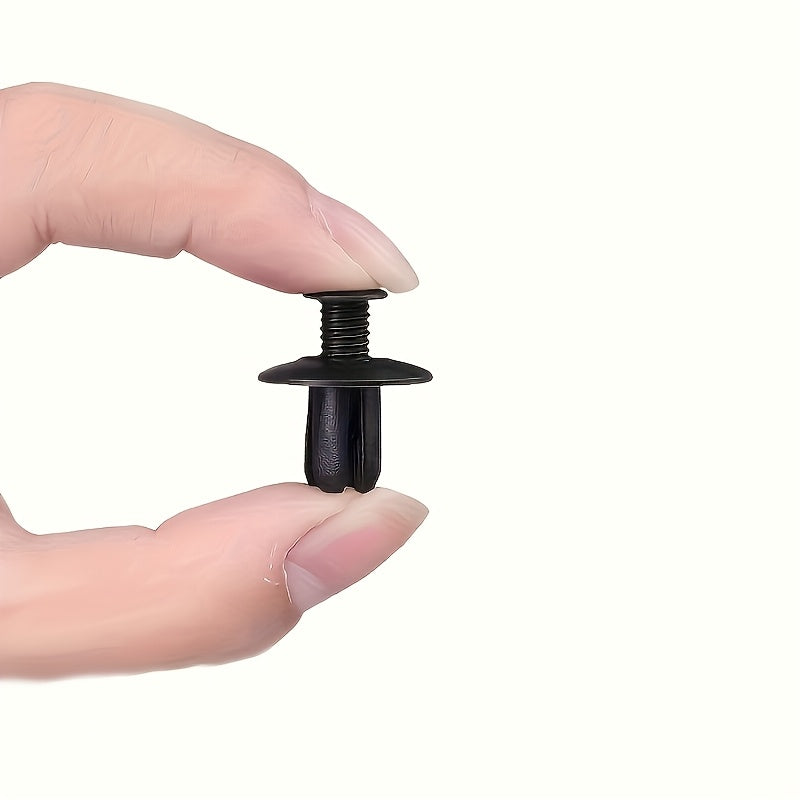 Automotive Fastener Clips – Fender Rivet Retainers, Bumper Trim Accessories, Durable Plastic Push-Type Expansion Rivets. Compatible with Ford Focus, Kia, Nissan, Big Ben & Most Vehicles, Auto Repair Parts