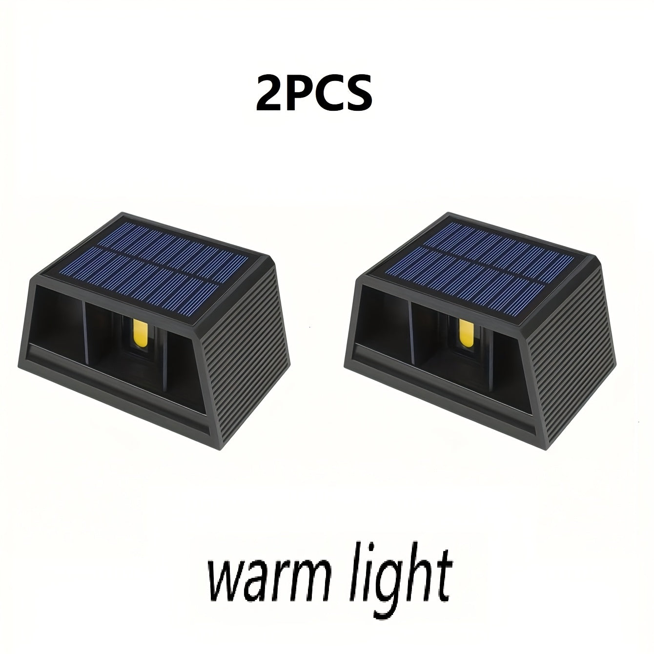 Solar Outdoor Wall Light, Automatically Turns On at Dusk, Wide Angle Outdoor Lighting, Suitable for Garden, Patio, Driveway, Walkway – Modern Solar Wall Light