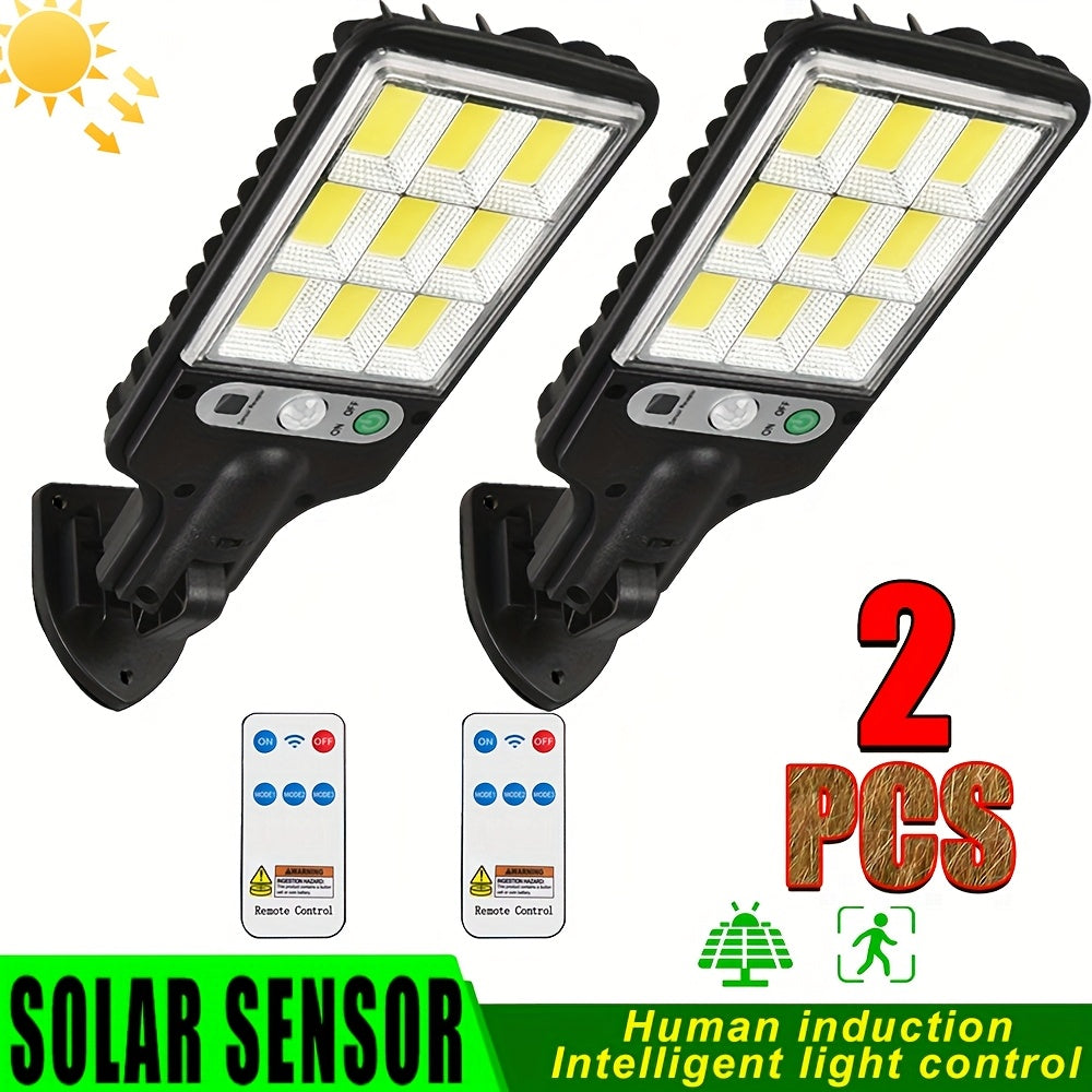 108 COB Reflector LED Security Wall Light with Remote Control, Commercial Street and Area Lighting