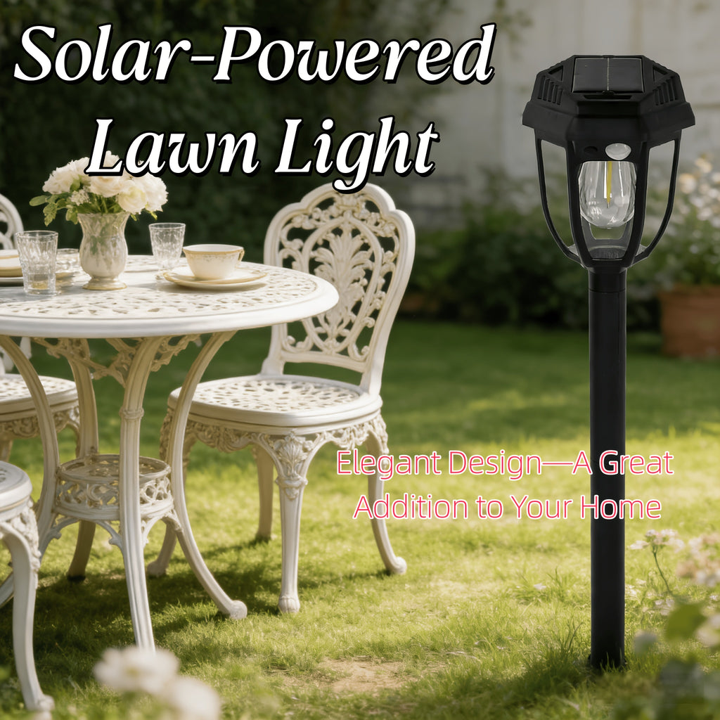 [4/3-Piece] Solar Outdoor Light Waterproof Warm Light IP44 Pathway Light 10-Hour Long-Lasting LED Landscape Light Courtyard Light Solar Street Light Path Light Suitable for Sidewalk, Path